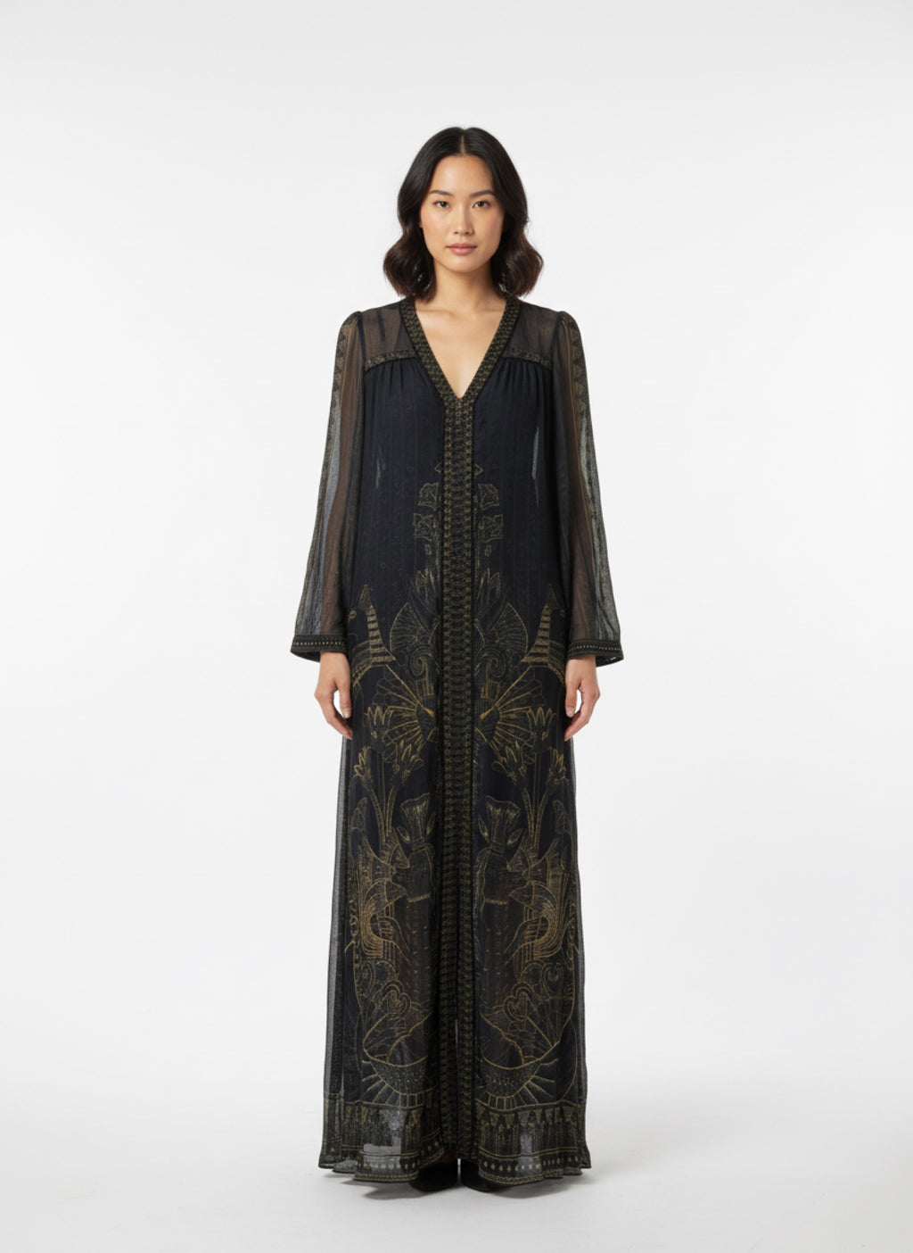 Camilla Panelled Dress Cobra King Size XS