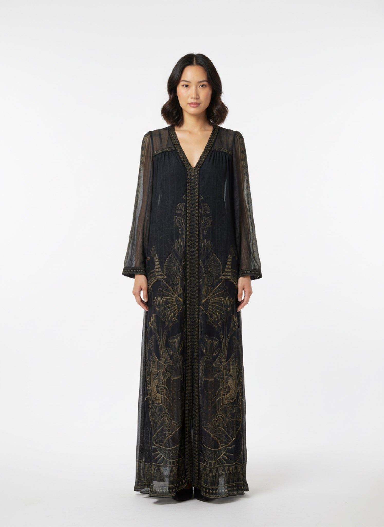 Camilla Panelled Dress Cobra King Size XS