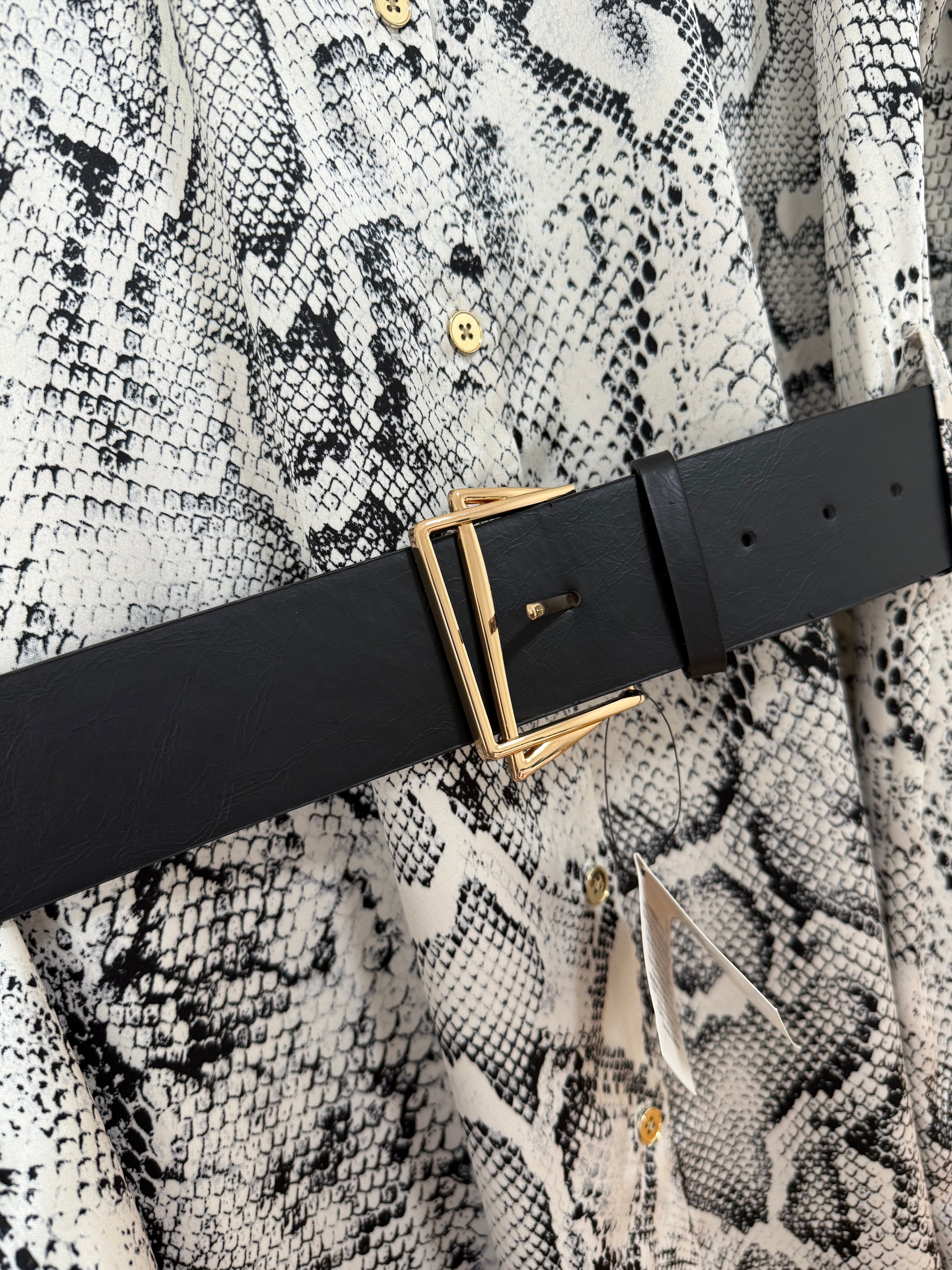 Zara Animal Print Dress Size M