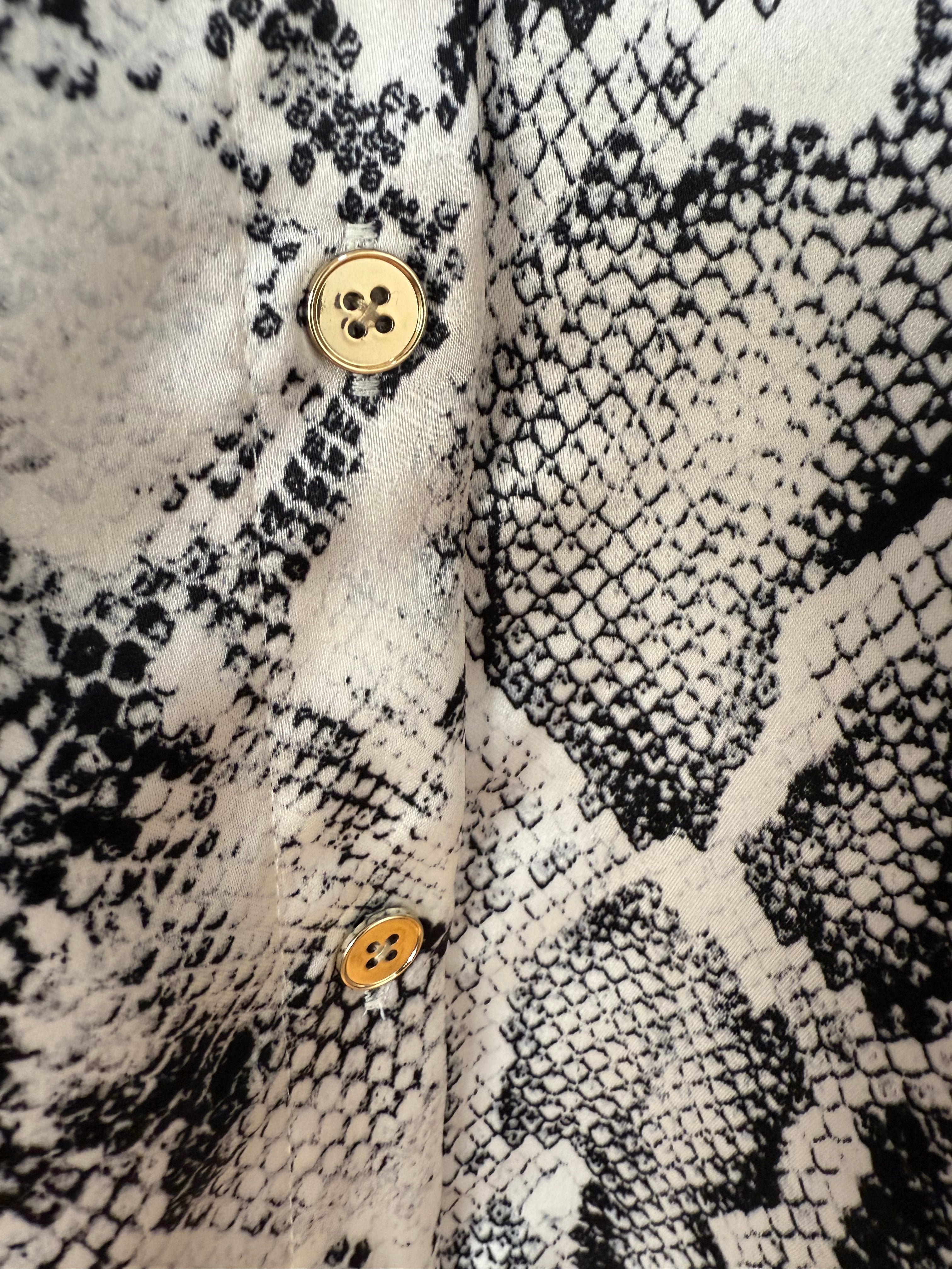 Zara Animal Print Dress Size M