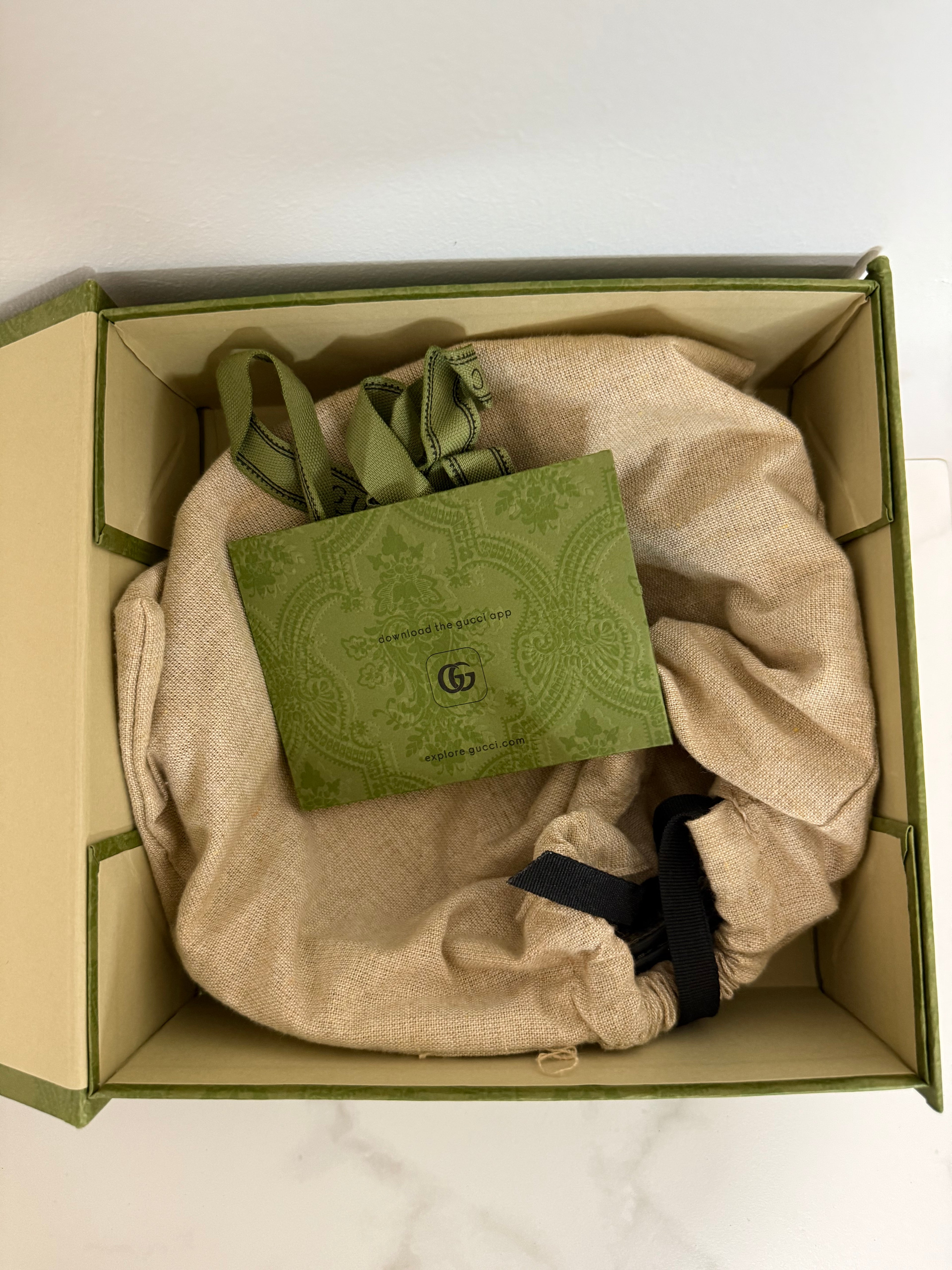 GG Marmont Reversible Belt Size 85cm