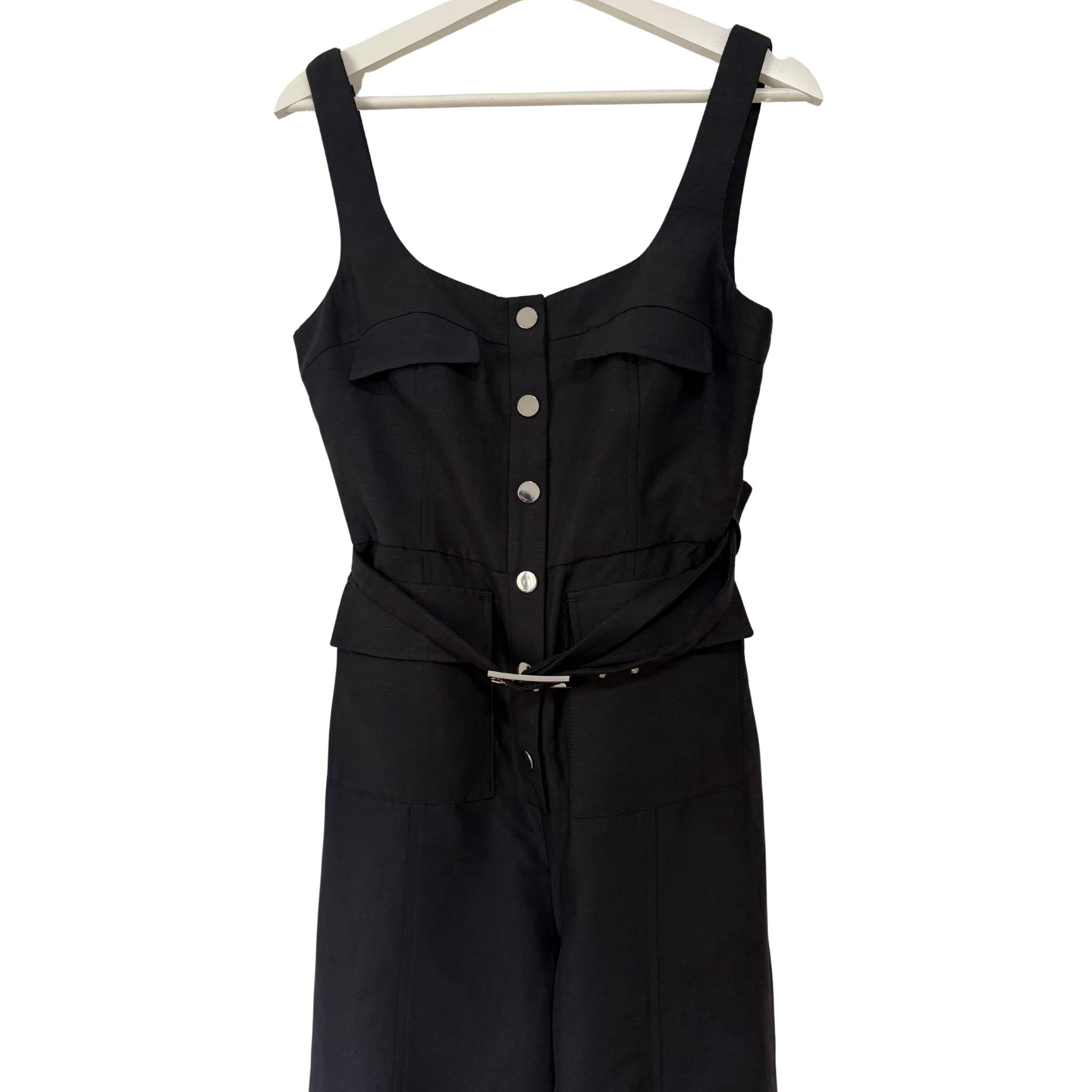 Cue Safari Pocket Jumpsuit Size 10