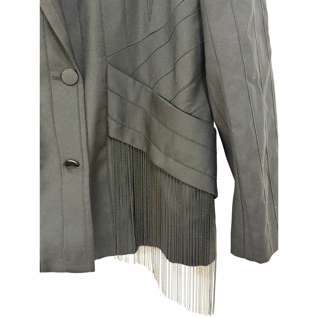 SASS & BIDE Past Dreams Blazer Black Size 14