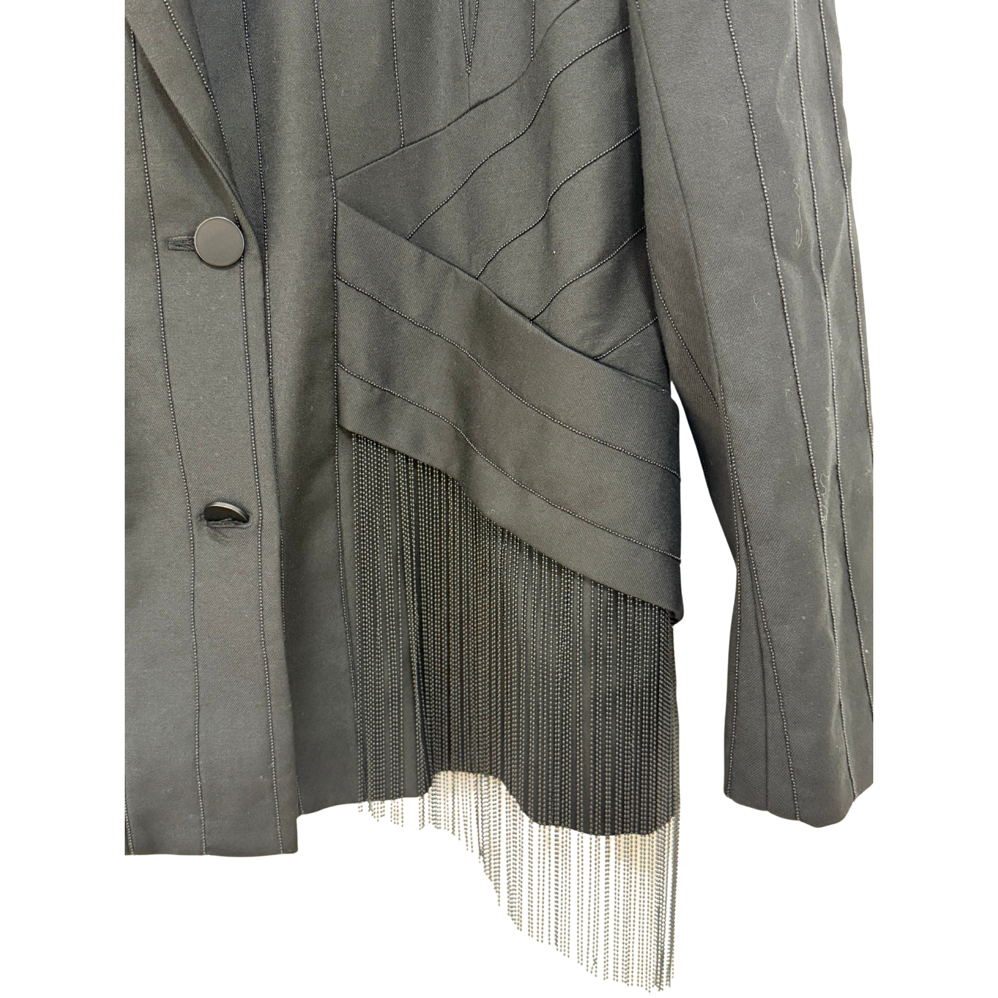 SASS & BIDE Past Dreams Blazer Black Size 14