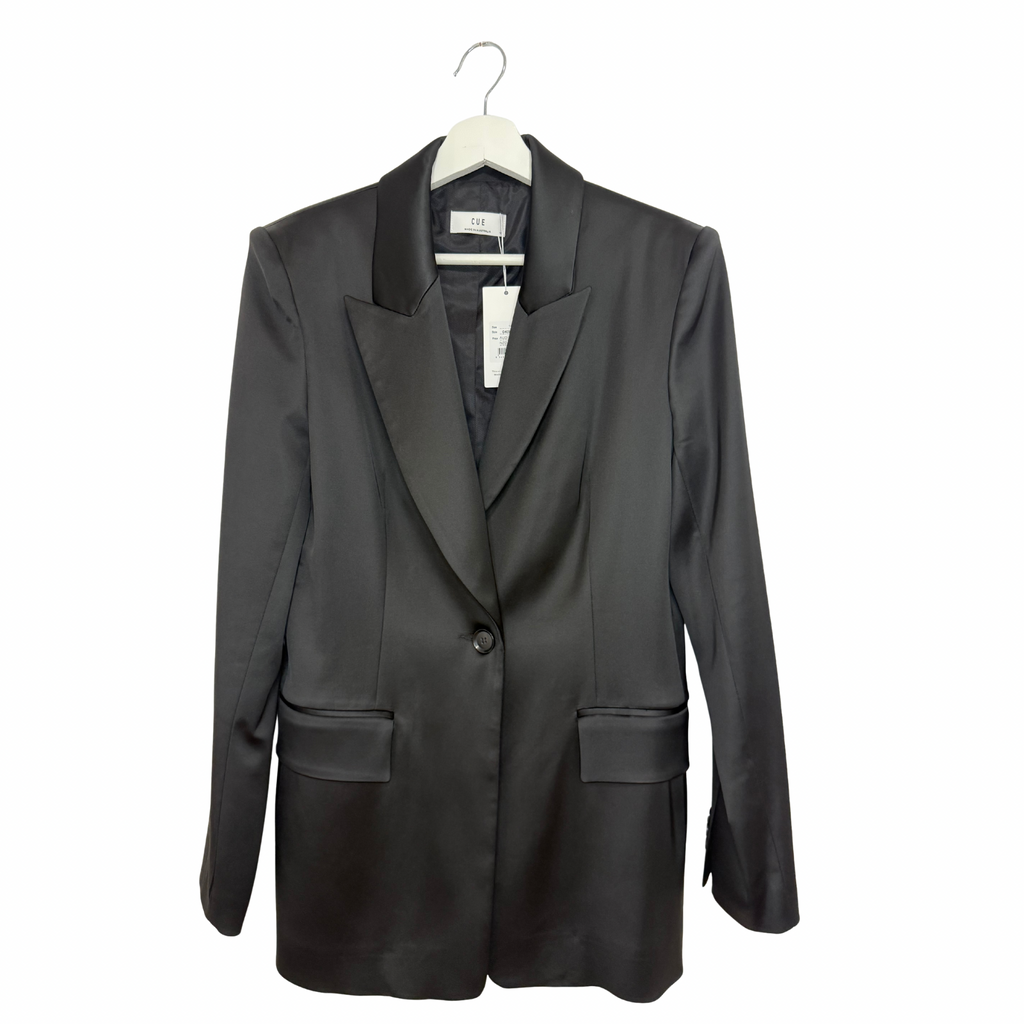 Cue Stretch Satin Balzer Size 10