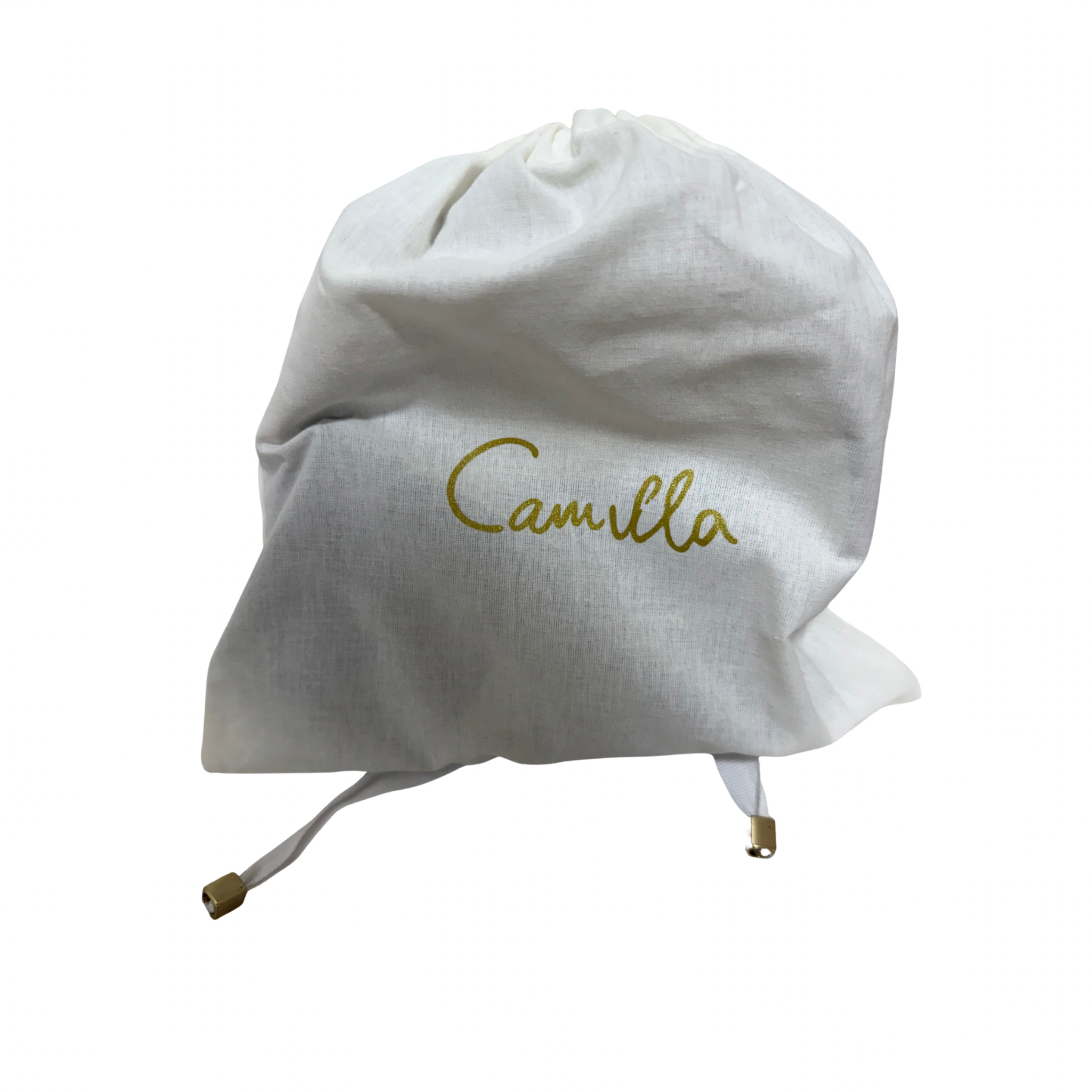 CAMILLA Reversible Buckle Belt White & Black Size S