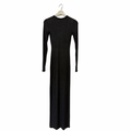 SKIMS Soft Lounge Long Sleeve Dress Onyx Size S