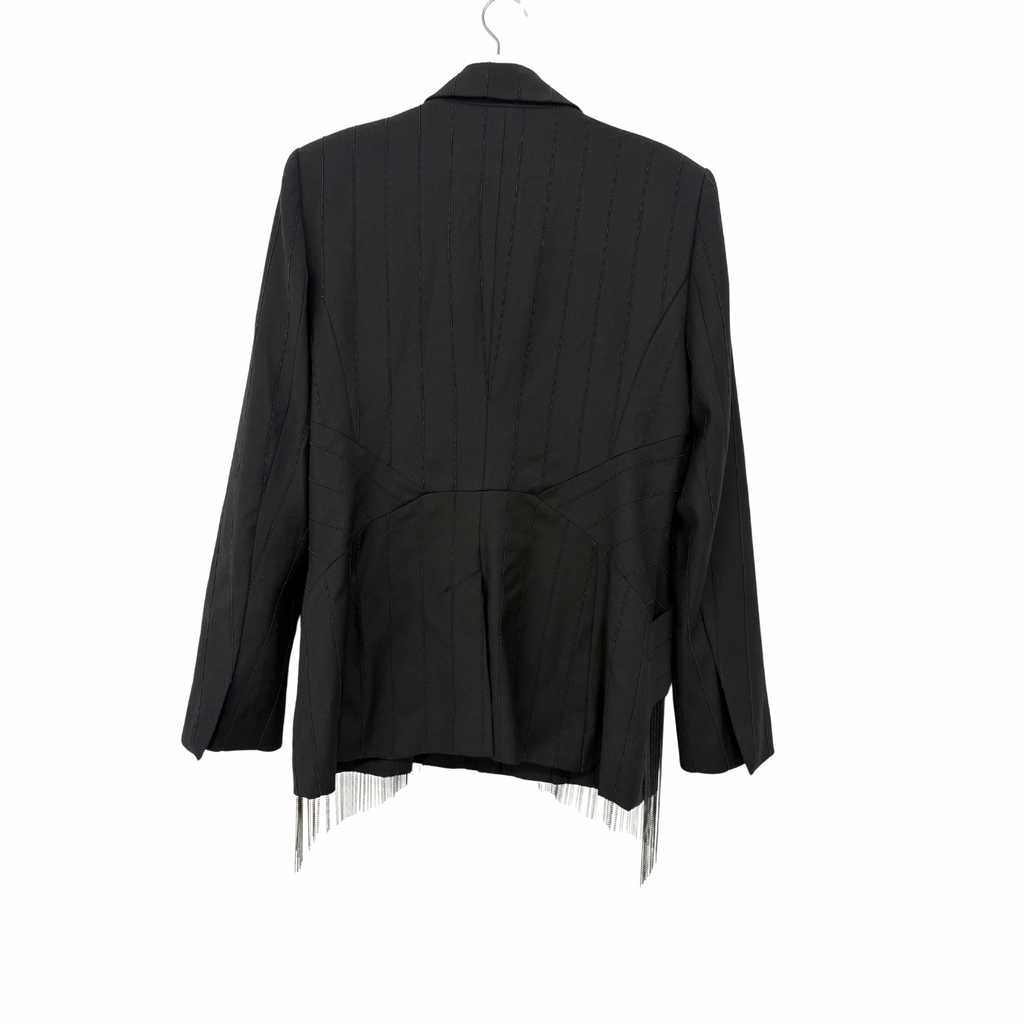 SASS & BIDE Past Dreams Blazer Black Size 14