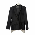 SASS & BIDE Past Dreams Blazer Black Size 14
