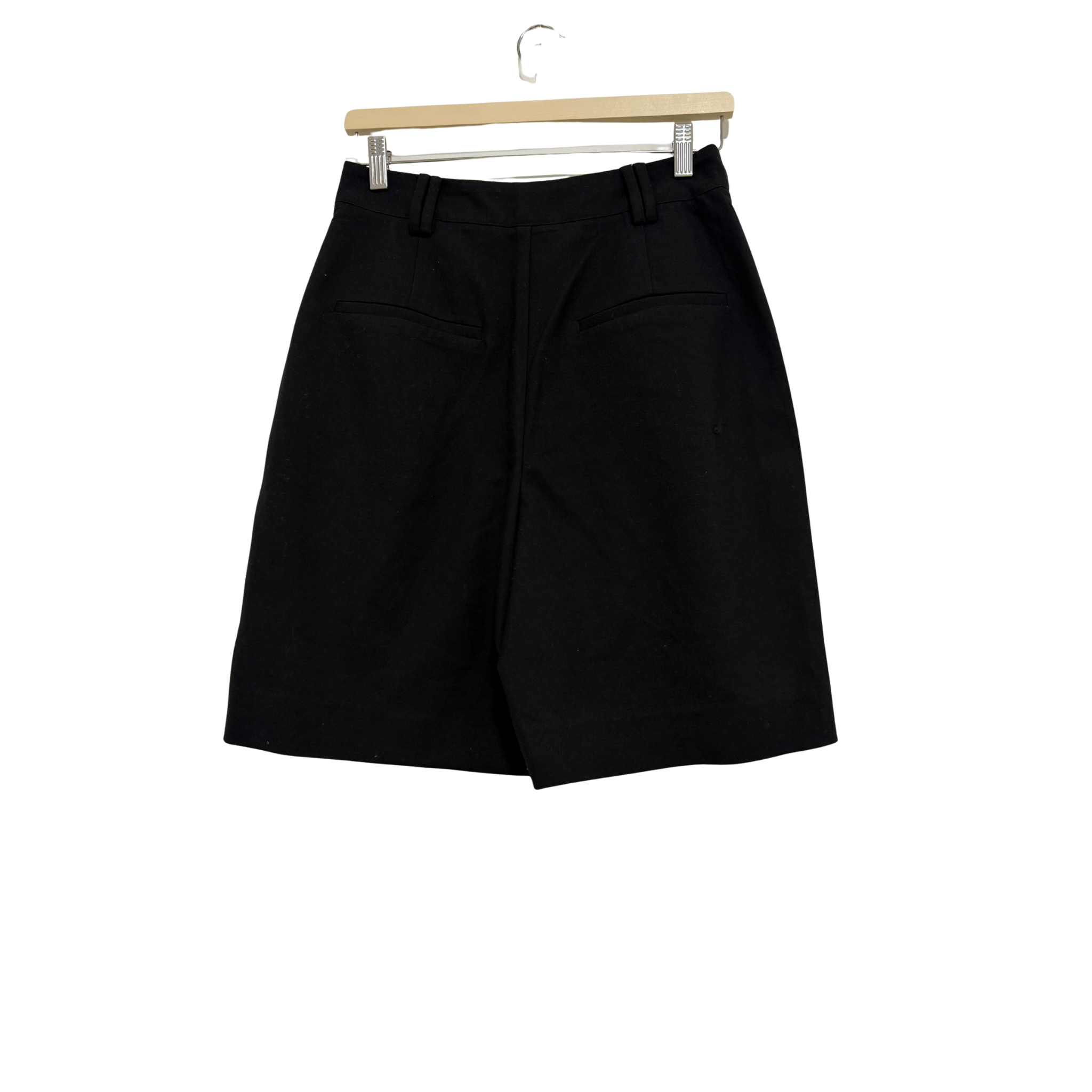 DIISH LIZA BLACK TAILORED BERMUDA SHORT Size 10