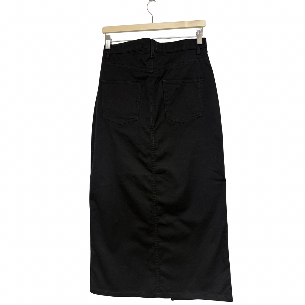 ZARA Midi Skirt Black Size M