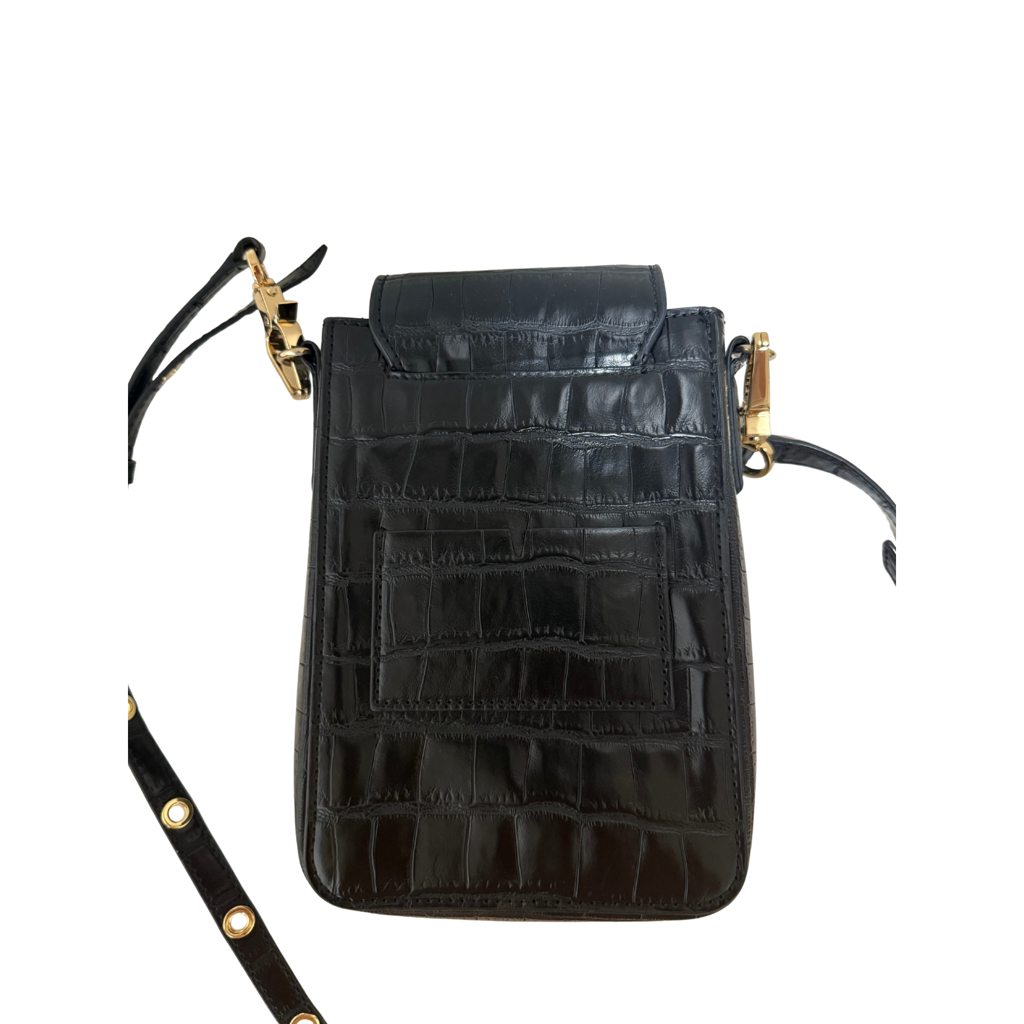 SANS BEAST High Road Mini Crossbody Noir+Gold