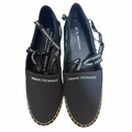 Armani Exchange Espadrilles Canvas Black Size Eu 41