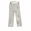 See by Chloé Linen/Cotton Blend Pants White Size 28