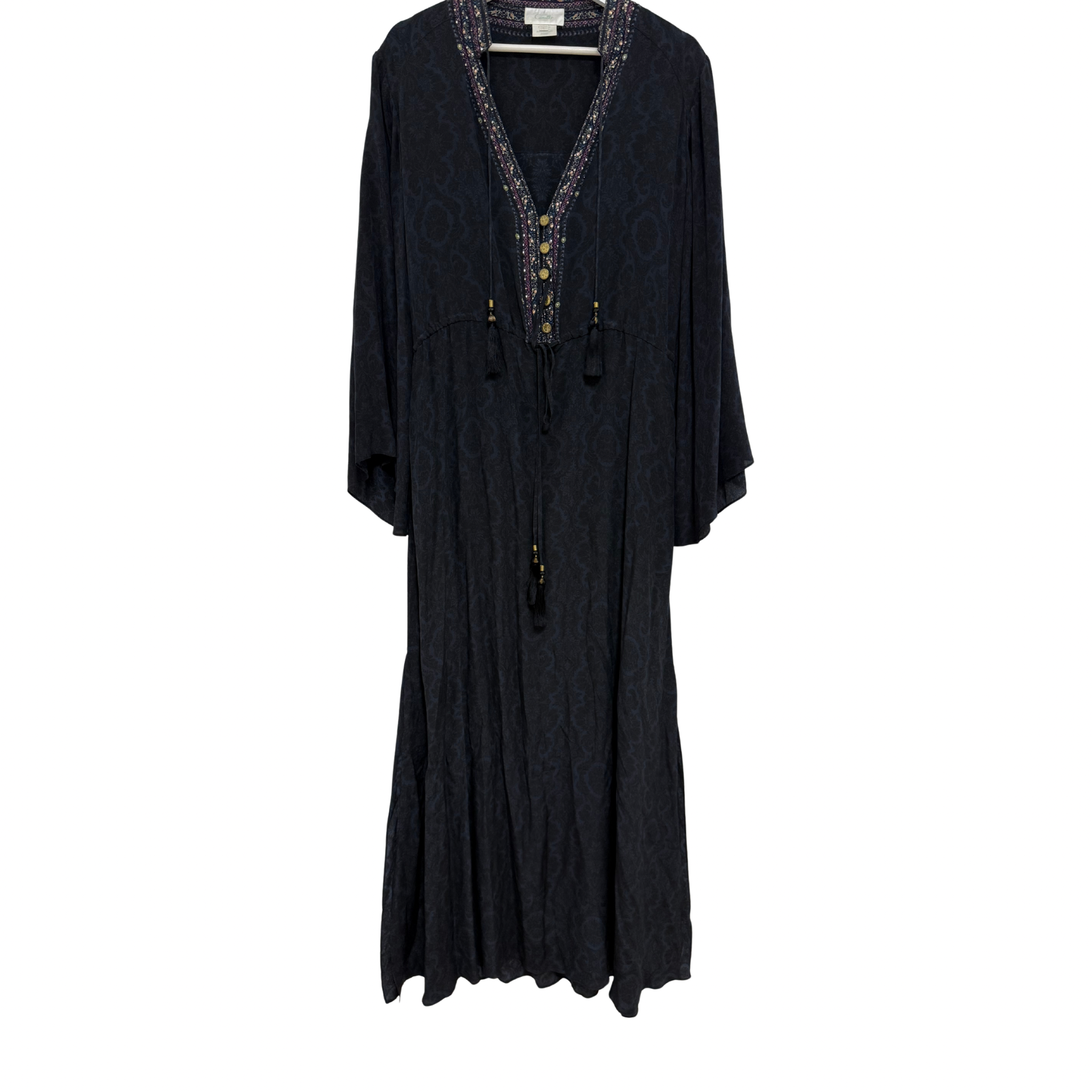 Camilla Midnight Meeting Drawstring Dress Size L