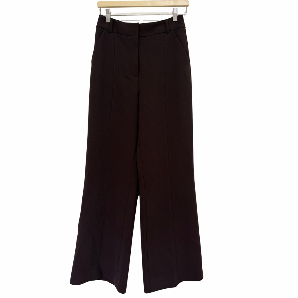 CUE Pinot Bi-Stretch Twill Pant in Plum Size 8