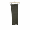 ANINE BING Mid Length Pencil Skirt Olive Colourway Size XS