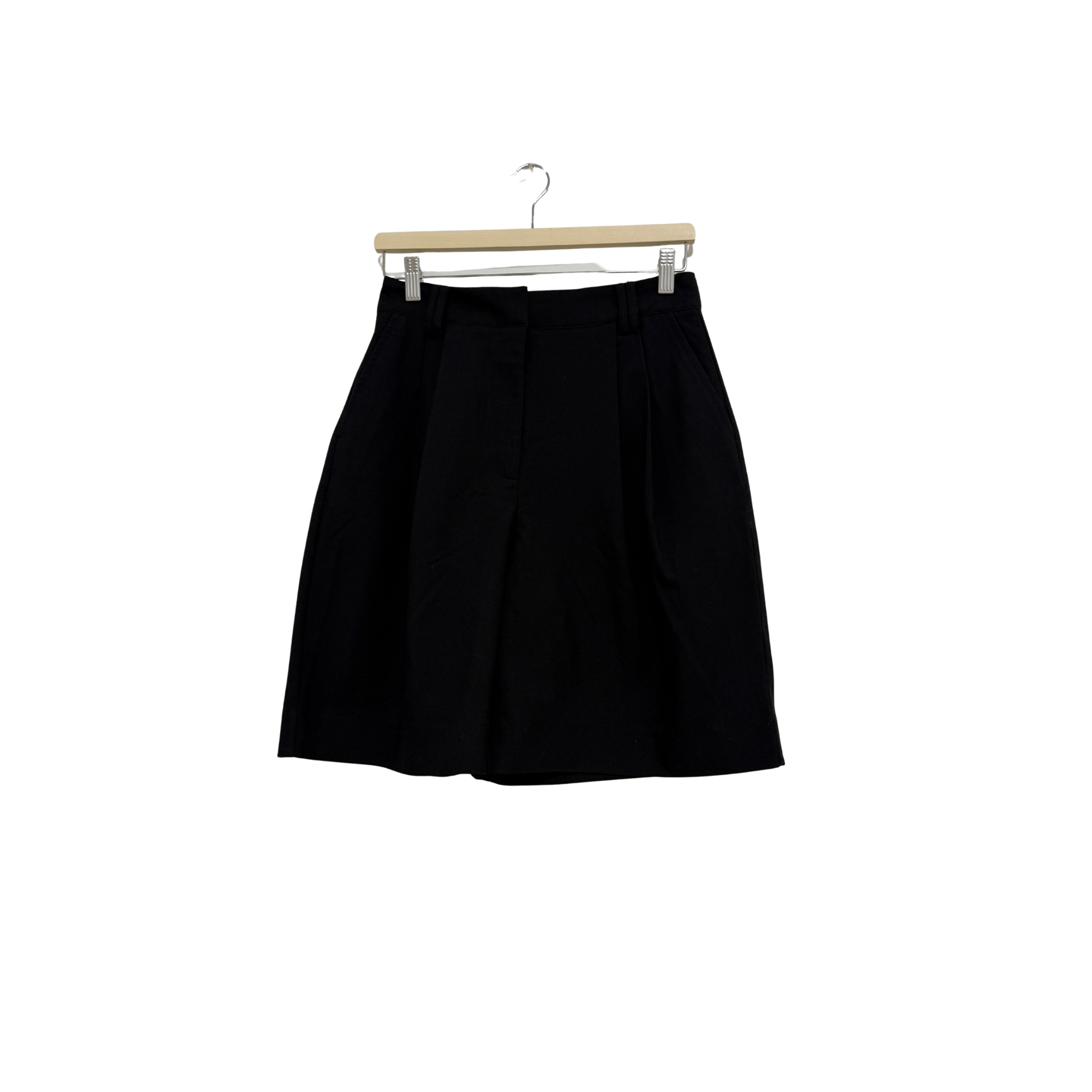 DIISH LIZA BLACK TAILORED BERMUDA SHORT Size 10