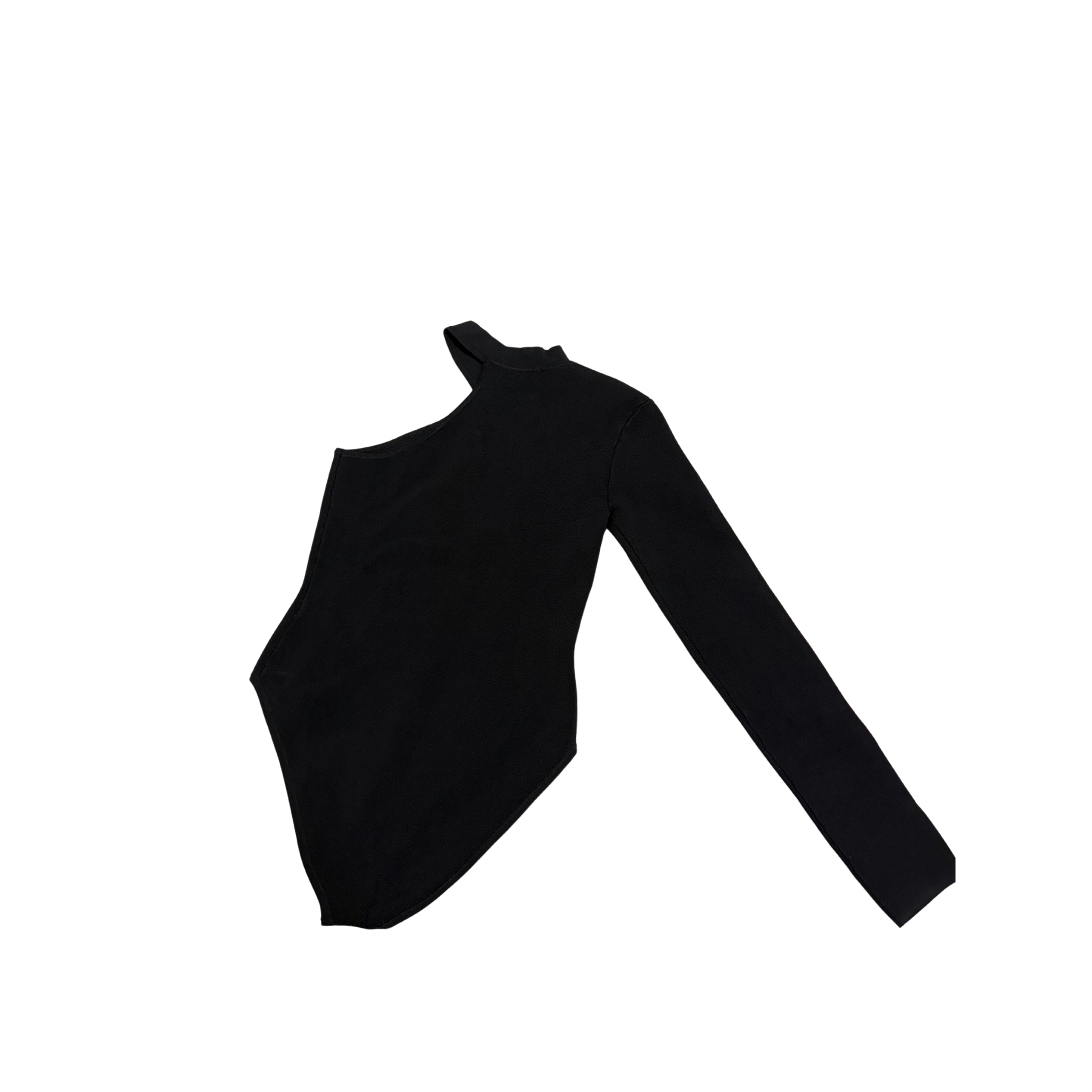 SIR THE LABEL  Romi One-Shoulder Bodysuit Black Size 1 / Size 8