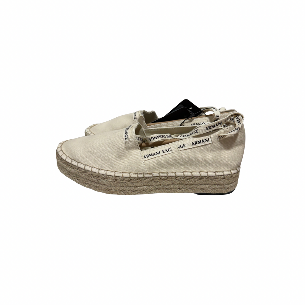 Armani Exchange Espadrilles Canvas Natural Size Eu 41