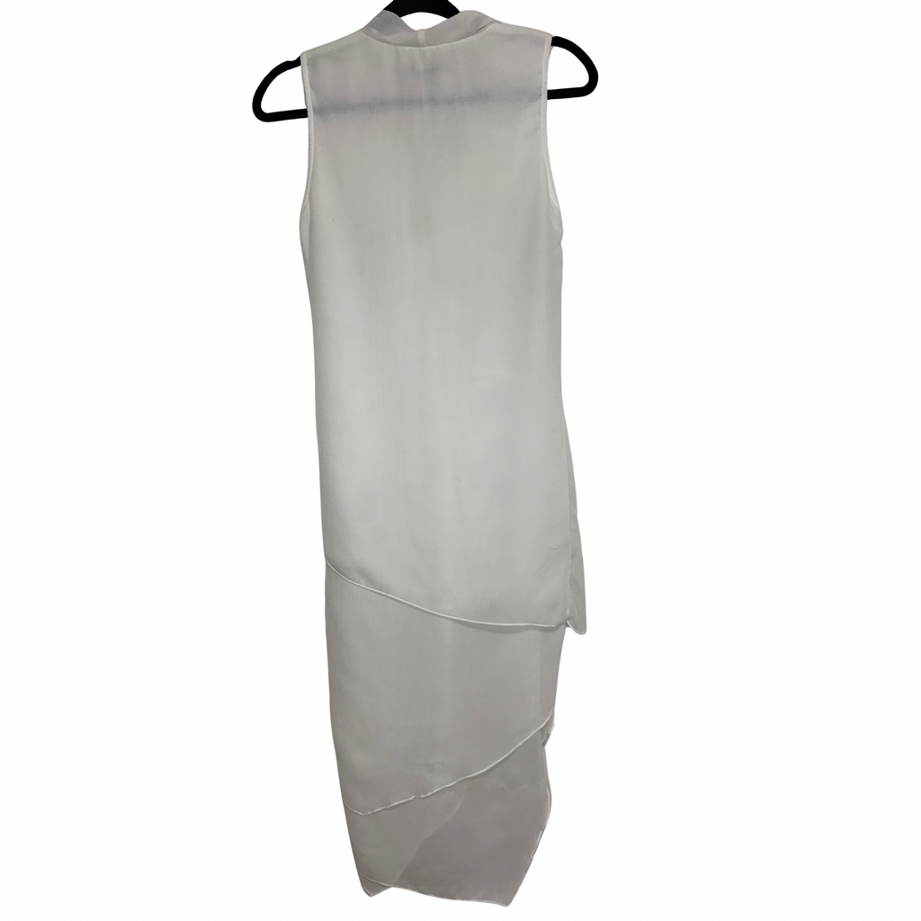 Camilla and Marc Drape Dress White Size 8-10